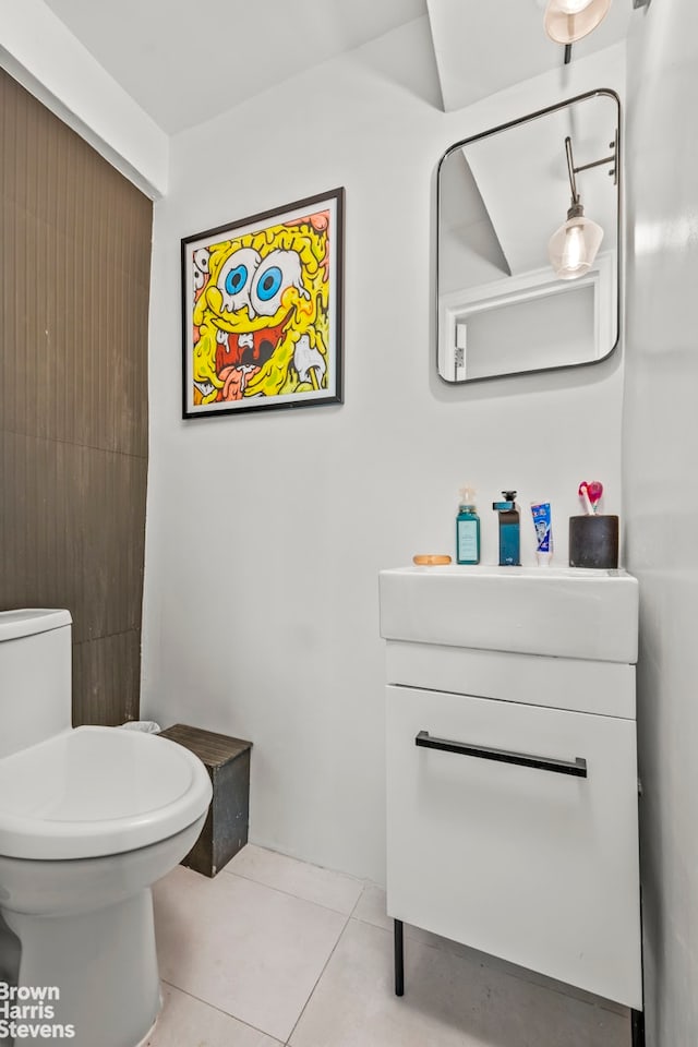 3103 Fairfield Ave Unit 4A, New York City, NY 10463 - bathroom with vanity and tile patterned flooring