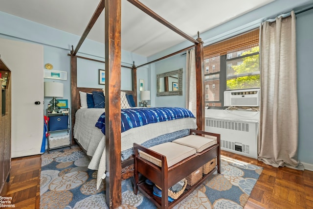 3103 Fairfield Ave Unit 4A, New York City, NY 10463 - bedroom with radiator heating unit and cooling unit