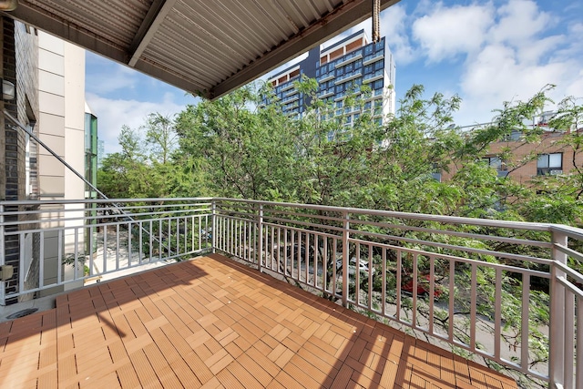 870 Pacific St Unit 3-F, New York City, NY 11238 - view of wooden deck