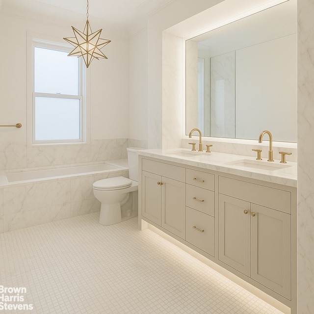 1220 Park Ave Unit 9A, New York City, NY 10128 - full bath featuring double vanity and a bath