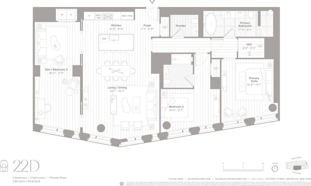 30 Front St Unit 22D, New York City, NY 11201