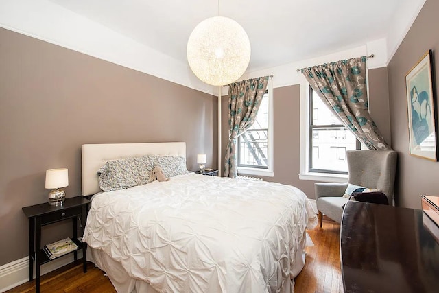 741 W End Ave Unit 3C, New York City, NY 10025 - bedroom with wood finished floors
