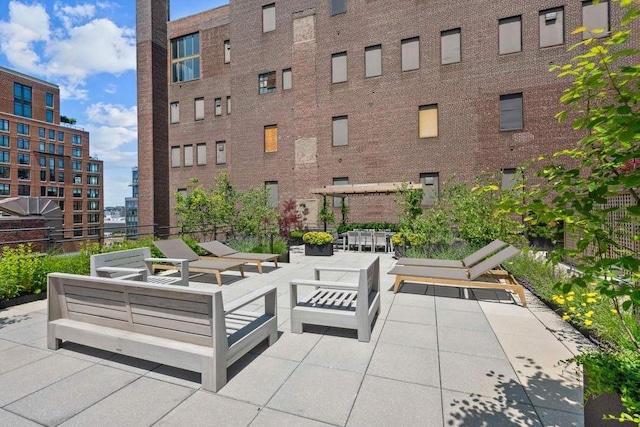525 W 22nd St Unit 3Af, New York City, NY 10011 - view of patio