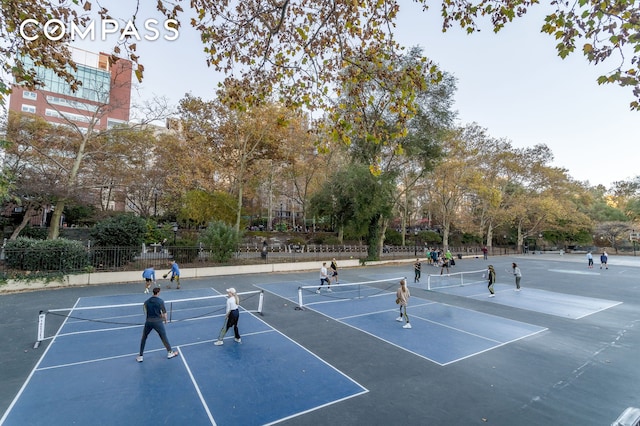 450 E 83rd St Unit 5F, New York City, NY 10028 - view of tennis court with community basketball court