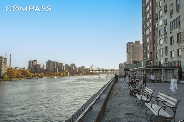 450 E 83rd St Unit 5F, New York City, NY 10028 - view of home's community featuring a view of city and a water view