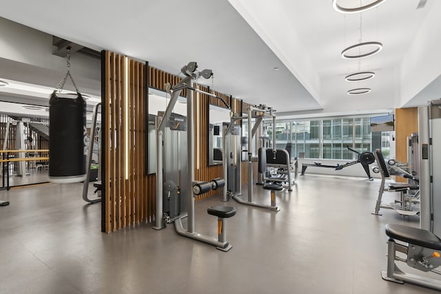 15 W 53rd St Unit 20E, New York City, NY 10019 - view of exercise room
