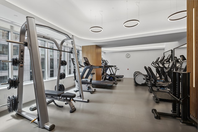 15 W 53rd St Unit 20E, New York City, NY 10019 - view of workout area
