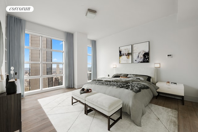 146 W 57th St Pha, Pha, New York City, NY 10019 - bedroom featuring wood finished floors
