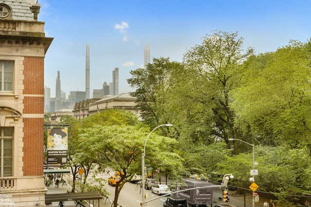 1050 5th Ave Unit 4D, New York City, NY 10028 - view of patio featuring a skyline view