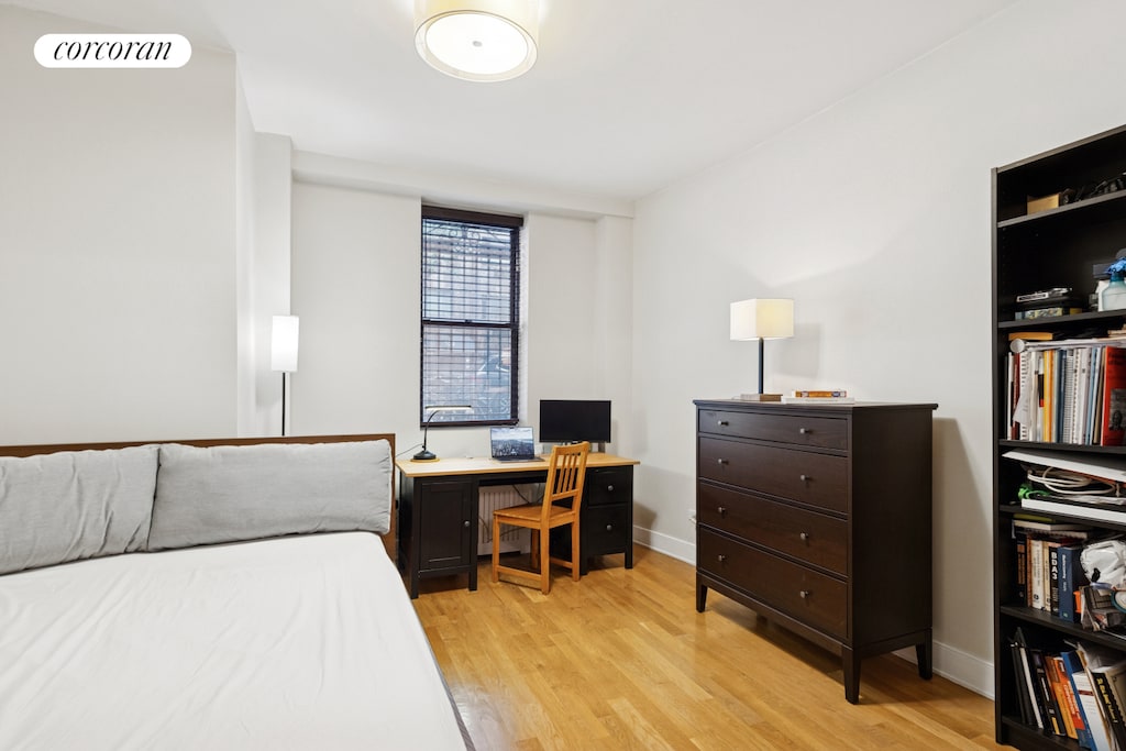308 W 30th St Unit 1A, New York City, NY 10001 - bedroom featuring light wood-type flooring