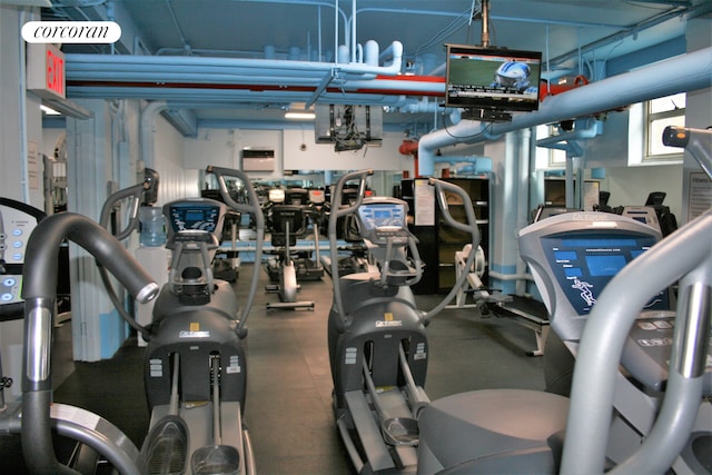 80 La Salle St Unit 6D, New York City, NY 10027 - view of exercise room
