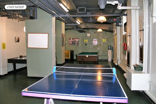 80 La Salle St Unit 6D, New York City, NY 10027 - rec room featuring billiards
