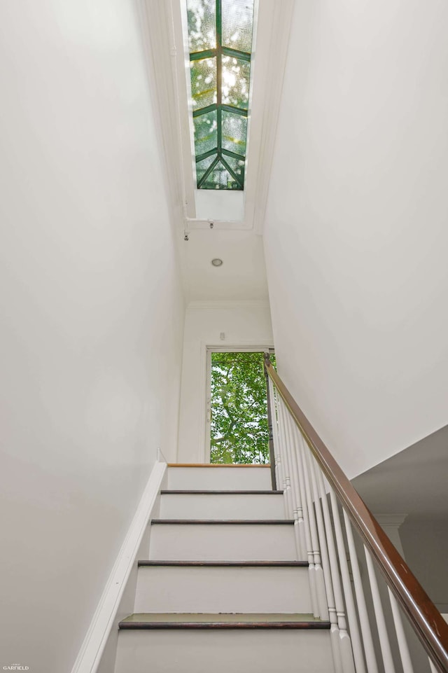 248 E 33rd Street Townhouse, New York City, NY 10016 - stairway with a towering ceiling
