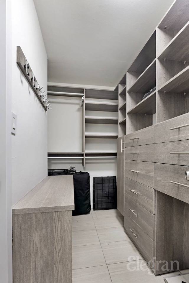 333 E 14th St Unit 5L, New York City, NY 10003 - spacious closet featuring light tile patterned flooring