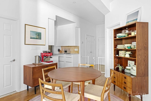 11 Sterling Pl Unit 4A, New York City, NY 11217 - dining area featuring light wood-style floors
