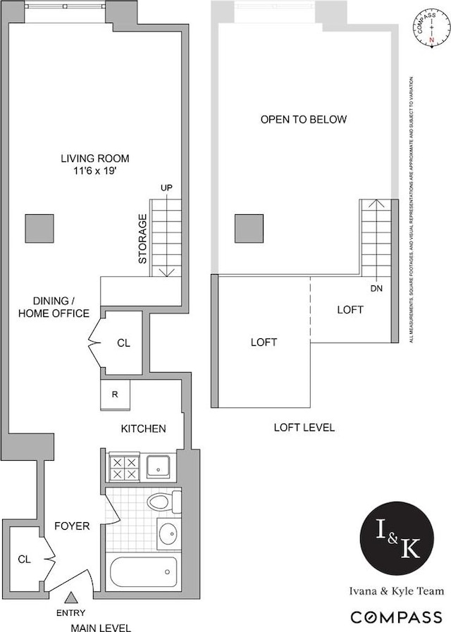 310 E 23rd St Unit 2B, New York City, NY 10010 - view of room layout