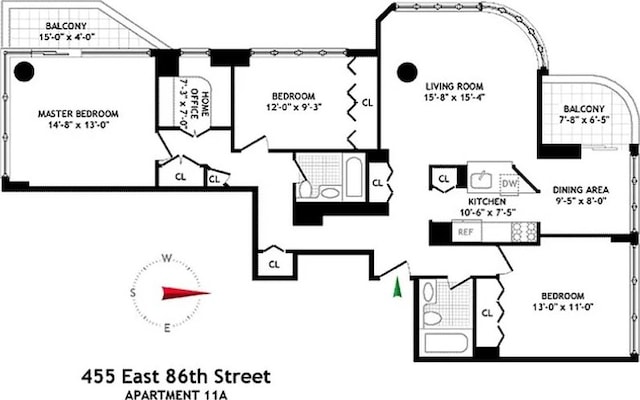 455 E 86th St Unit 11A, New York City, NY 10028