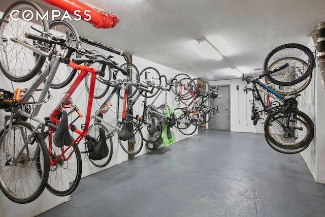 305 W 150th St Unit 511, New York City, NY 10039 - garage featuring bike storage