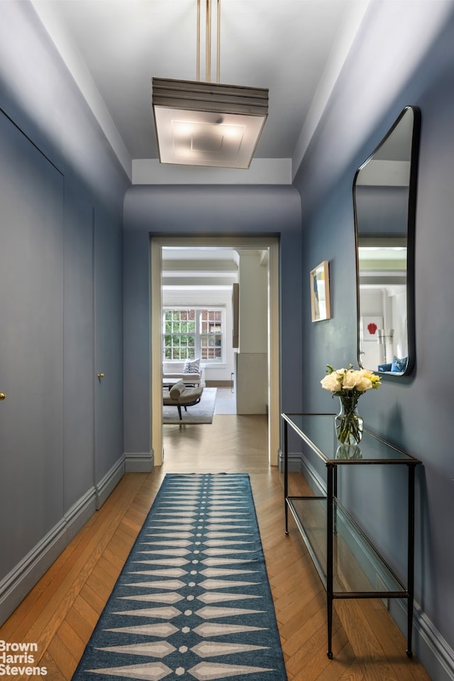 125 E 84th St Unit 4B, New York City, NY 10028 - hallway featuring an upstairs landing and wood finished floors