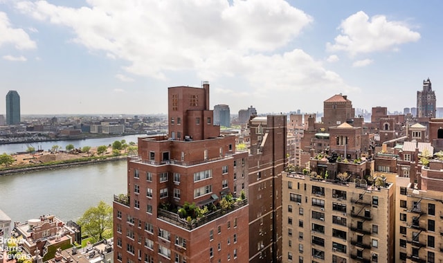 425 E 58th St Unit 22G, New York City, NY 10022 - skyline view featuring a nearby body of water