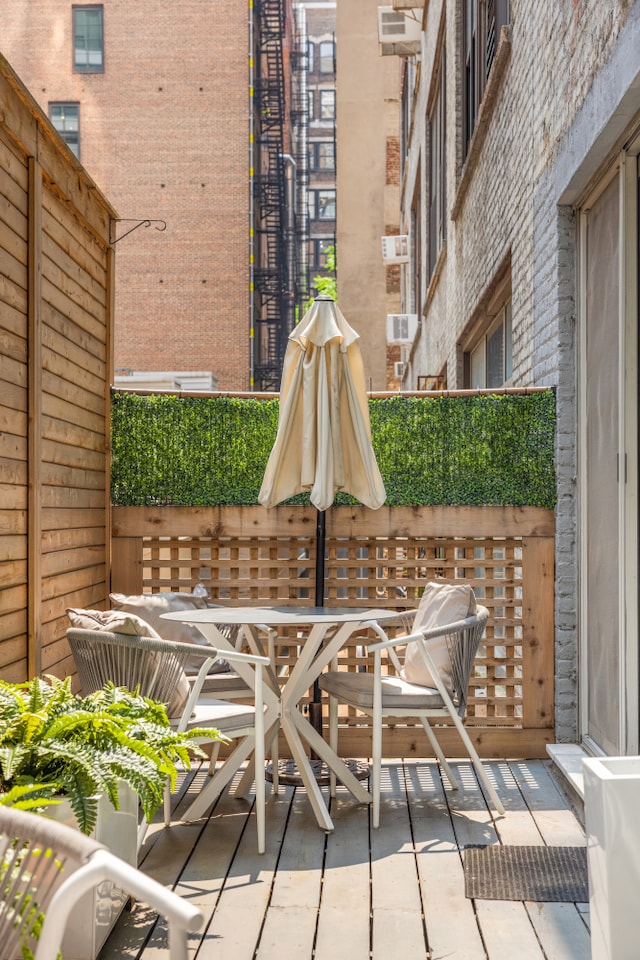 21 E 22nd St Unit 2B, New York City, NY 10010 - view of patio / terrace with outdoor dining space