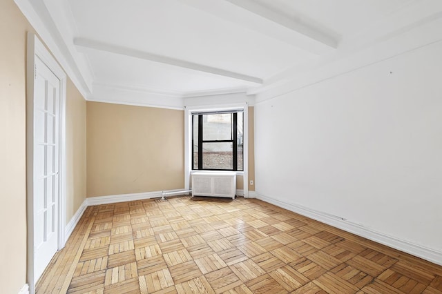 41 W 82nd St Unit 6-A, New York City, NY 10024 - empty room featuring radiator heating unit and baseboards