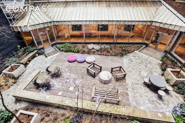 250 Mercer St Unit C302, New York City, NY 10012 - view of patio / terrace