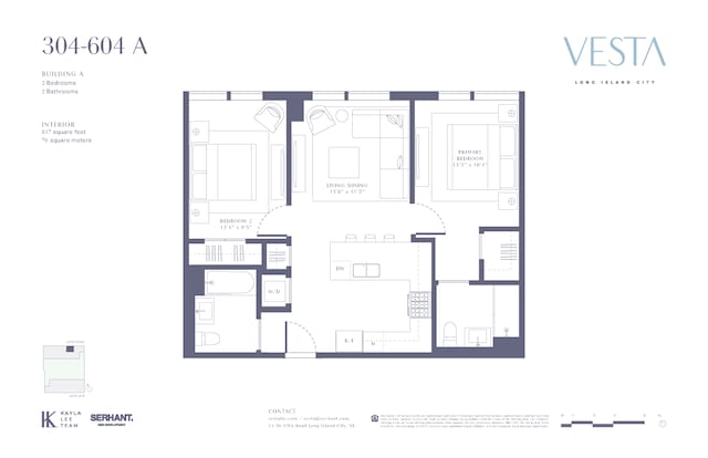 11-36 45th Rd Unit 404A, New York City, NY 11101 - view of home floor plan