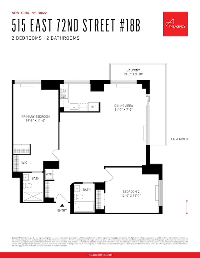 515 E 72nd St Unit 18B, New York City, NY 10021 - view of floor plan / room layout