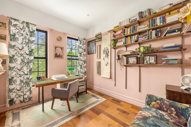127 Cooper St, New York City, NY 11207 - office space with wood finished floors and baseboards