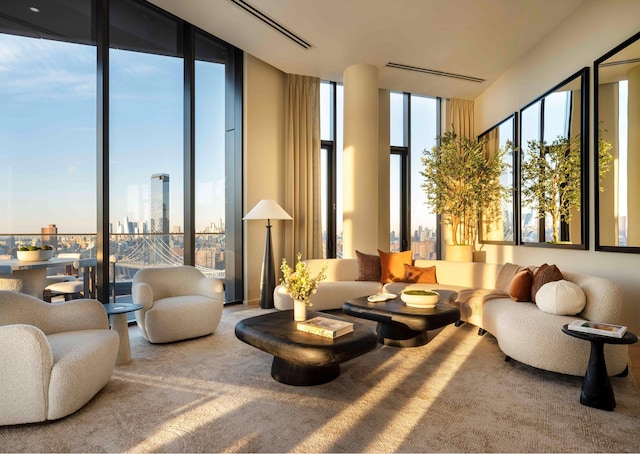 30 Front St Pha, Pha, New York City, NY 11201 - lobby with floor to ceiling windows