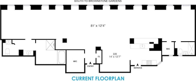 164 W 79th St Unit 4Ab, New York City, NY 10024 - view of property floor plan