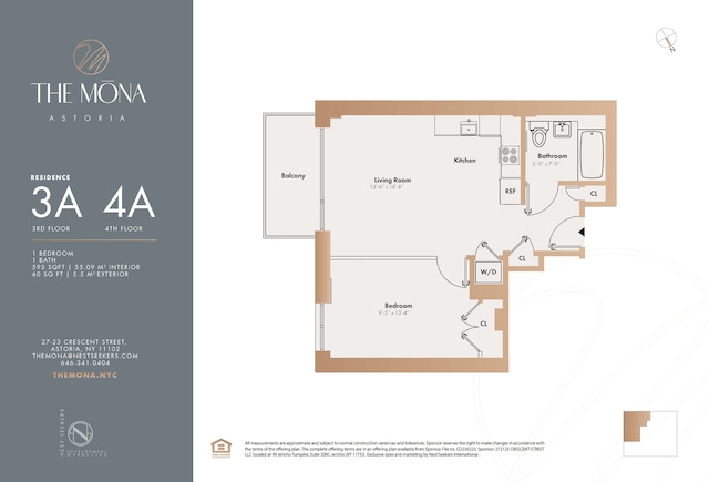 27-23 Crescent St Unit 4-A, New York City, NY 11102 - view of home floor plan