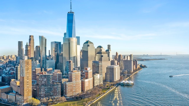 2 River Ter Unit Rh-8, New York City, NY 10282 - skyline view featuring a large body of water