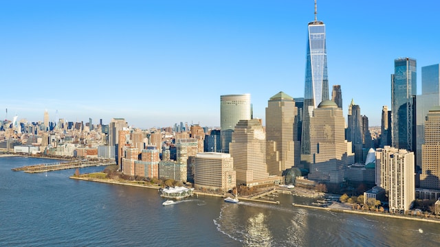2 River Ter Unit Rh-8, New York City, NY 10282 - skyline view featuring a large body of water