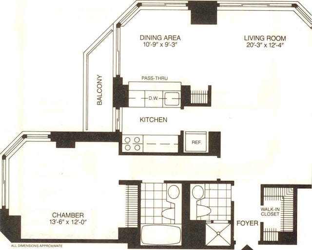 500 W 43rd St Unit 21-B, New York City, NY 10036 - view of floor plan / room layout