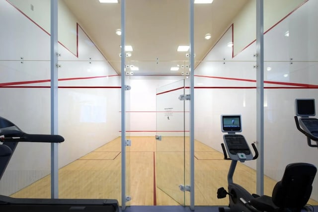 15 William St Unit 39F, New York City, NY 10004 - exercise room featuring a sport court