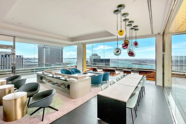15 William St Unit 39F, New York City, NY 10004 - sunroom / solarium featuring healthy amount of natural light and a view of city