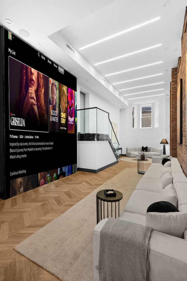 205 14th St Unit Th, New York City, NY 11215 - view of home theater room