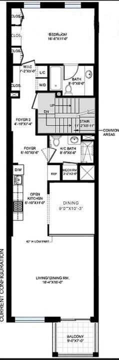 148 W 121st St Unit 5, New York City, NY 10027 - view of home floor plan