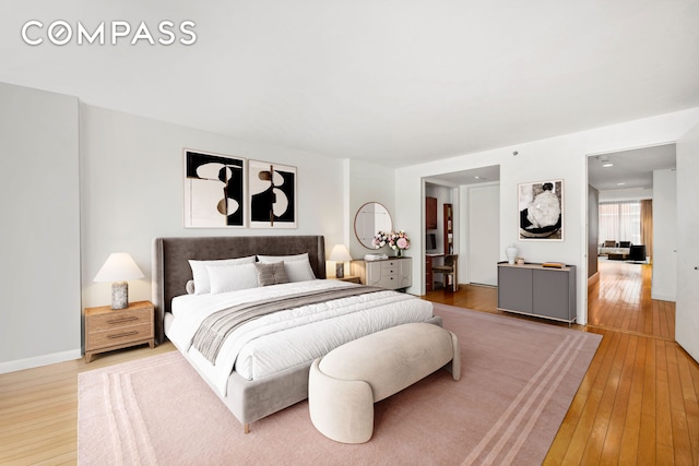 151 W 17th St Unit 5A, New York City, NY 10011 - bedroom with wood-type flooring