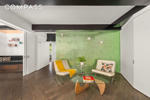 170 2nd Ave Unit 5A, New York City, NY 10003 - sitting room with wood finished floors