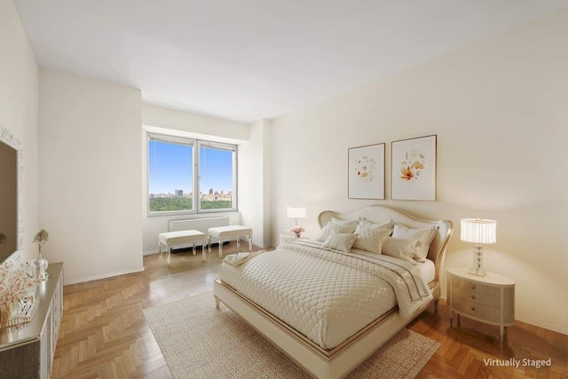 301 W 57th St Unit 27A, New York City, NY 10019 - bedroom with baseboards