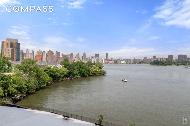 25-40 Shore Blvd Unit 4R, New York City, NY 11102 - water view with city skyline