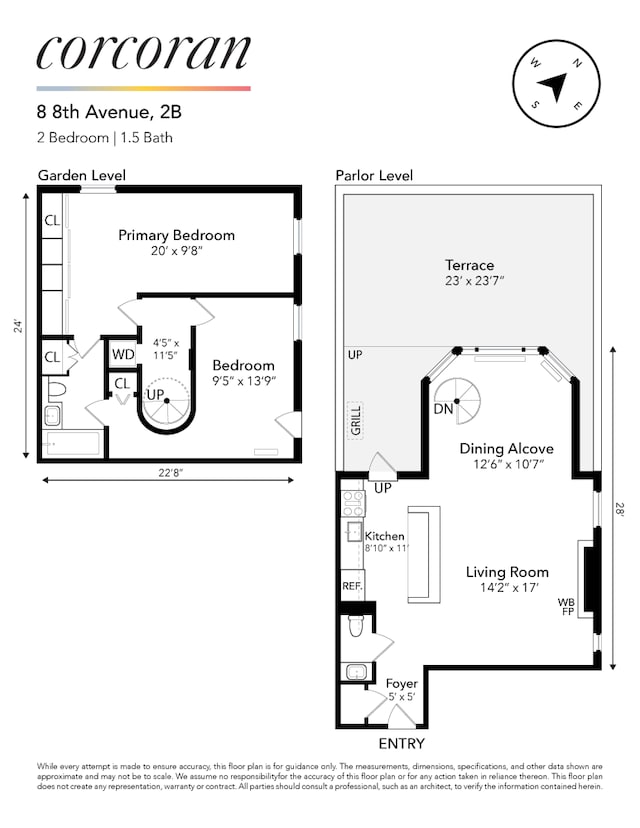 8 8th Ave Unit 2B, New York City, NY 11217 - view of room layout