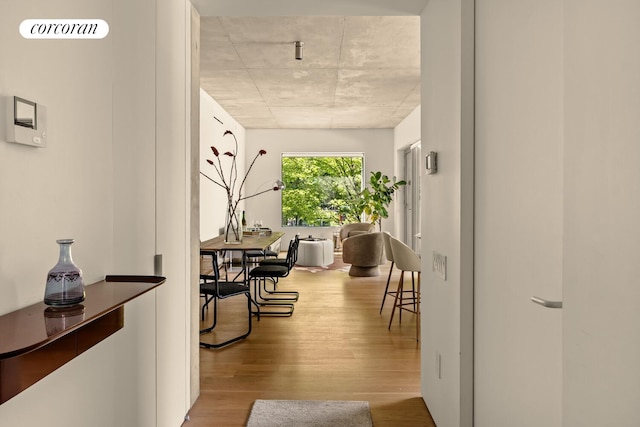 450 Warren St Unit 2C, New York City, NY 11217 - hall featuring wood finished floors