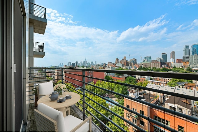 378 Baltic St Unit 9C, New York City, NY 11201 - balcony with a view of skyline