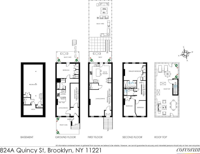 824A Quincy St, New York City, NY 11221 - view of room layout