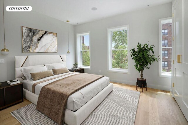 824A Quincy St, New York City, NY 11221 - bedroom with light wood finished floors