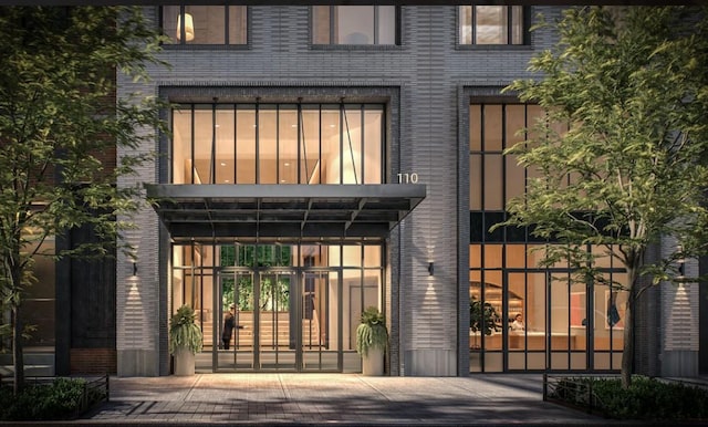 110 Charlton St Unit 17C, New York City, NY 10014 - doorway to property with a gate and a balcony
